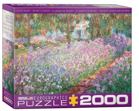 Puzzle 2000 Ogród Moneta, Claude Monet