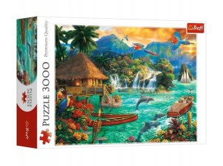 Puzzle 3000 Życie na wyspie TREFL