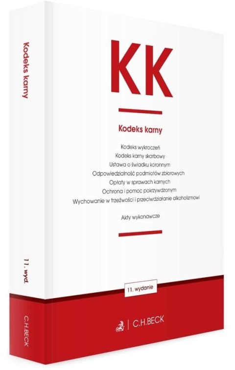 KK. Kodeks karny oraz ustawy towarzyszące w.11