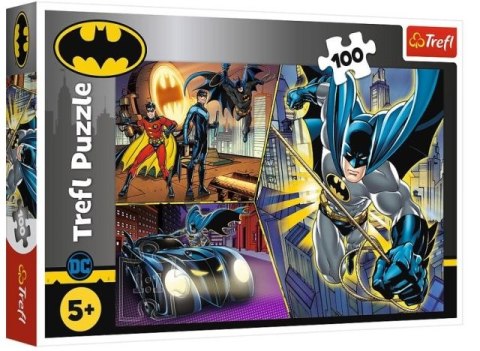 Puzzle 100 TREFL Nieustraszony Batman