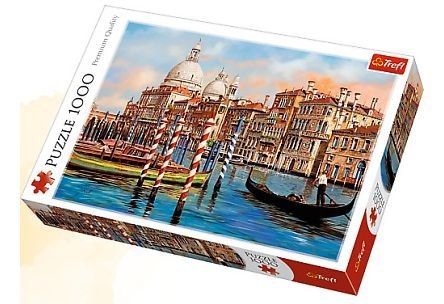 Puzzle 1000 TREFL Popołudnie w Wenecji - Canal Grande