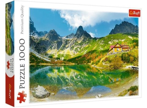 Puzzle 1000 TREFL Schronisko nad Zielonym Stawem, Tatry, Słowacja