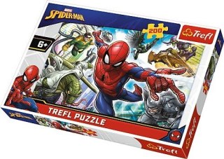 Puzzle 200 TREFL Urodzony bohater / Disney Marvel Spiderman