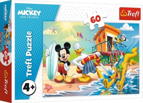 Puzzle 60 TREFL Ciekawy dzień Mikiego i przyjaciół