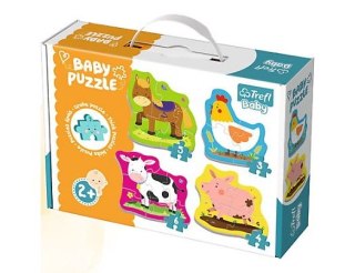 Puzzle Baby Classic TREFL Zwierzęta na wsi