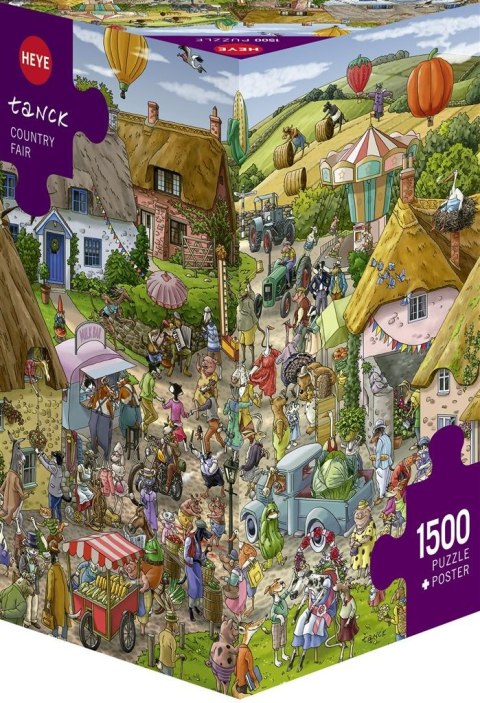 Puzzle 1500 Wiejski targ