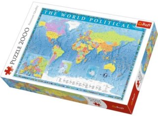 Puzzle 2000 TREFL Polityczna mapa świata