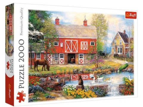 Puzzle 2000 TREFL Sielskie życie