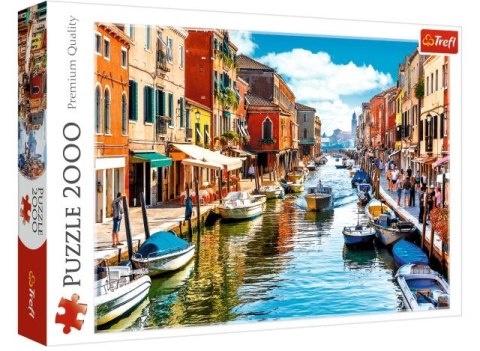 Puzzle 2000 TREFL Wyspa Murano, Wenecja