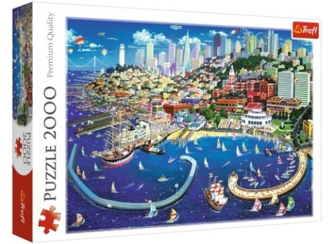 Puzzle 2000 TREFL Zatoka San Francisco