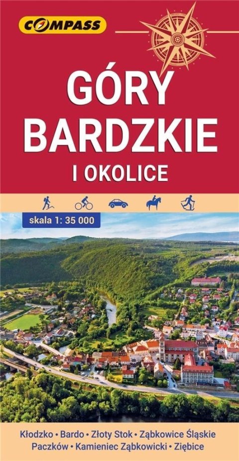 Mapa tur. - Góry Bardzkie i okolice 1:35 00 w.2021