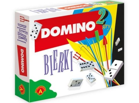 Gra ALEXANDER 2w1 Domino Bierki