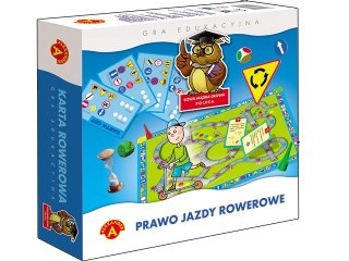 Gra ALEXANDER Edukacyjna - Prawo jazdy rowerowe