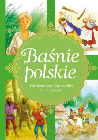 Książeczka SKRZAT Baśnie Polskie - Maciejowe wąsy, Kije samobije i inne opowieści