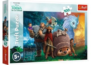 Puzzle 100 TREFL Raya i ostatni smok / Disney Raya and the last dragon