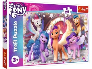 Puzzle 24 Maxi TREFL Radość Kucyków Pony / Hasbro My Little Pony Movie 2021