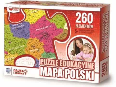 Puzzle Edukacjne - Mapa Polski