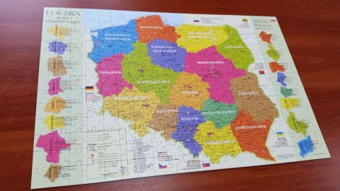 Puzzle Edukacjne - Mapa Polski