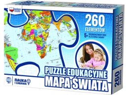 Puzzle Edukacjne - Mapa Świata