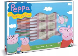 Świnka Peppa - pieczątki maxi box