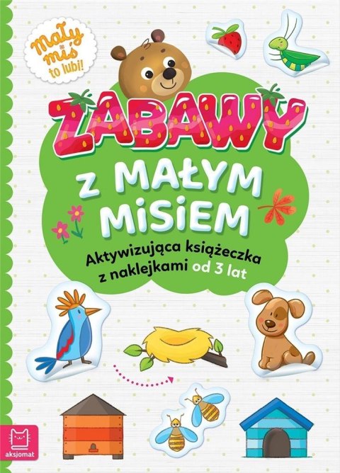 Zabawy z małym misiem. Aktywizująca książeczka