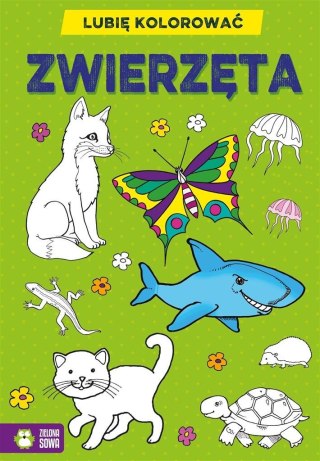 Lubię kolorować. Zwierzęta