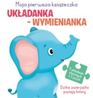 Układanka-wymienianka. Dzikie zwierzątka poznają..