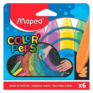 Kreda chodnikowa Colorpeps 6 kolorów