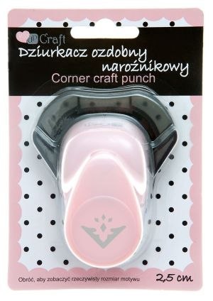 Dziurkacz ozdobny narożnikowy DPCRAFT 2, 5cm Diament