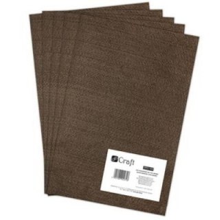 Filc poliestrowy DPCRAFT A4 5szt. Brown