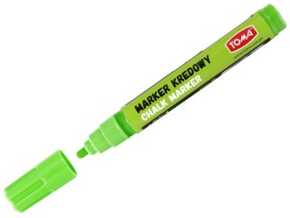 Marker kredowy TOMA końcówka okrągła 4, 45mm 8g zielony