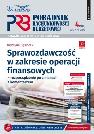 Poradnik Rachunkowości Budżetowej 4/2022