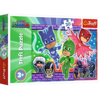 Puzzle 30 TREFL Pidżamersi - Super ekipa" / E1 PJ Masks