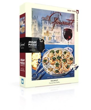 Puzzle 1000 Gourmet, Ślimaki