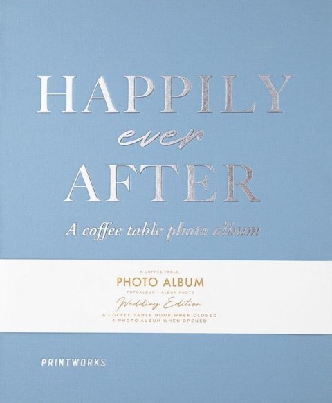 Fotoalbum. Happily Ever After. Niebieski