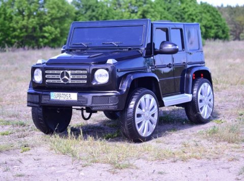 MERCEDES G500 NA AKUMULATOR - MIĘKKIE KOŁA EVA, MIĘKKIE SIEDZENIE FULL OPCJA/JJ2077