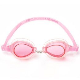 Bestway różowe okularki gogle do pływania 3+ 21002