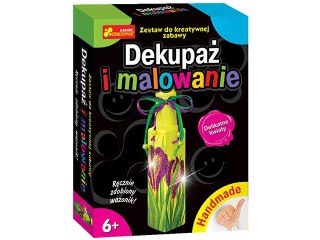 Dekupaż i malowanie RANOK Delikatne kwiaty