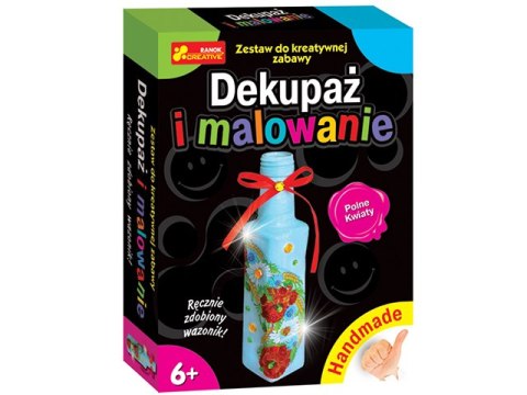 Dekupaż i malowanie RANOK Polne kwiaty