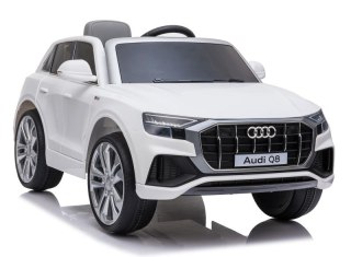 ORYGINALNE AUDI Q8 W NAJLEPSZEJ OPCJI, MIĘKKIE KOŁA, MIĘKKIE SIEDZENIE/JJ2066