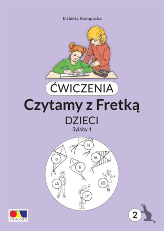 Ćwiczenia. Czytamy z Fretką. Bolo cz.2 Sylaby 1