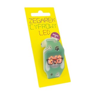 Zegarek cyfrowy LED piesek