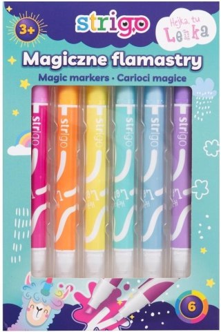 Flamastry magiczne Lenka 6szt STRIGO