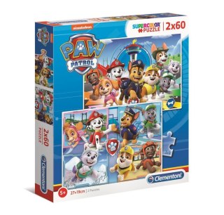 Puzzle 2x60 Paw Patrol