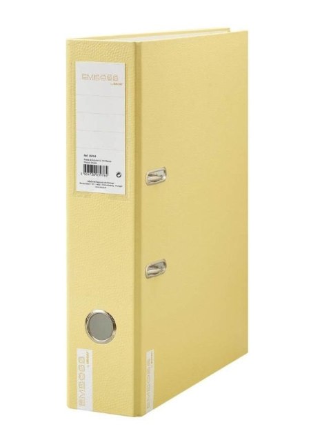 Segregator A4/2R 8cm z dźwignią Yellow Emboss