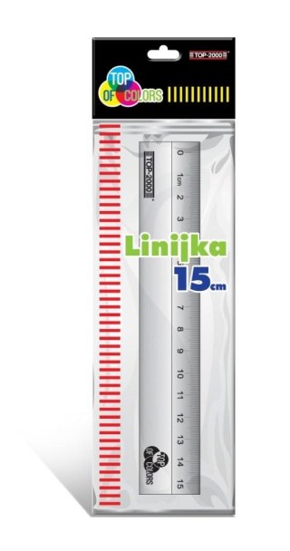 Linijka aluminiowa 15cm