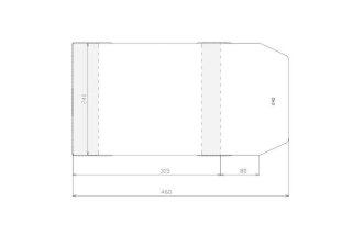 Okładka regulowana 240x395mm (50szt)