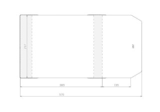 Okładka regulowana 297x520mm (50szt)