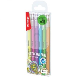 Zestaw długopisów żelowych (6 kolorów)