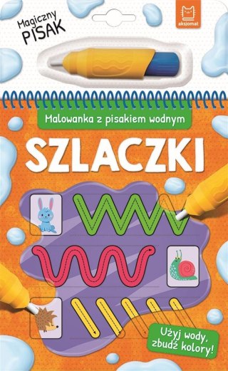 Malowanka z pisakiem wodnym. Szlaczki